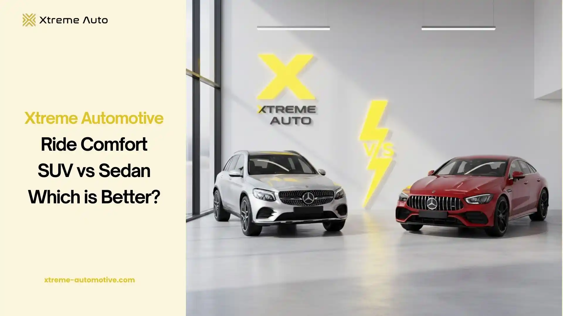 ride comfort suv vs sedan