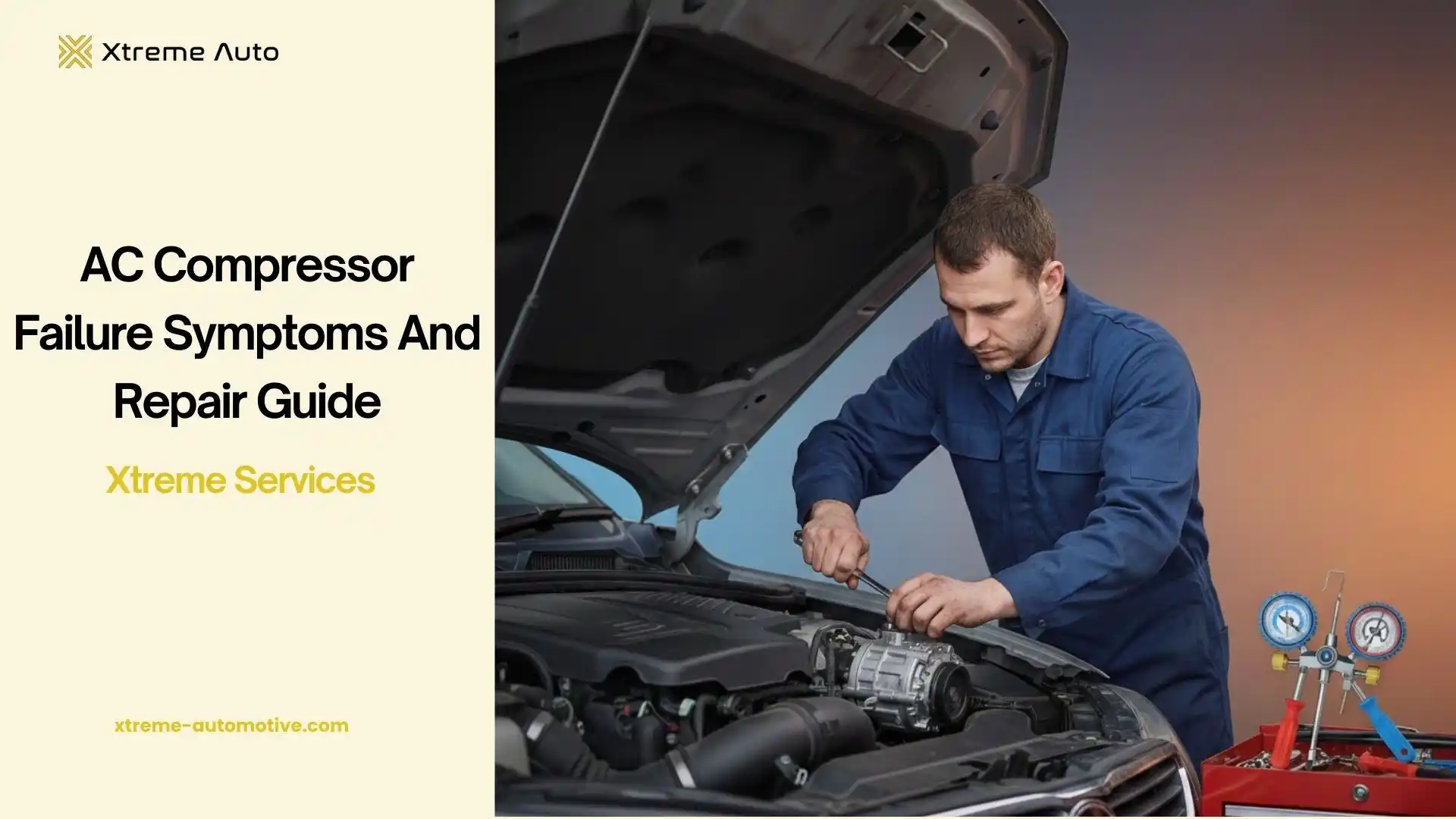 ac compressor failure symptoms