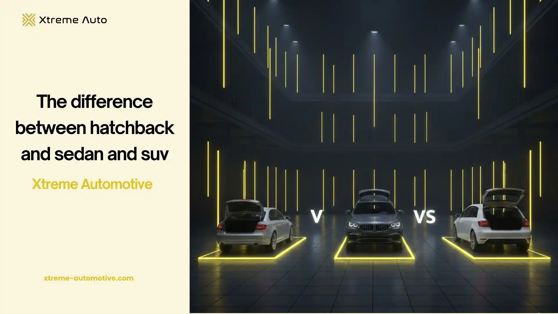 difference between hatchback and sedan and suv