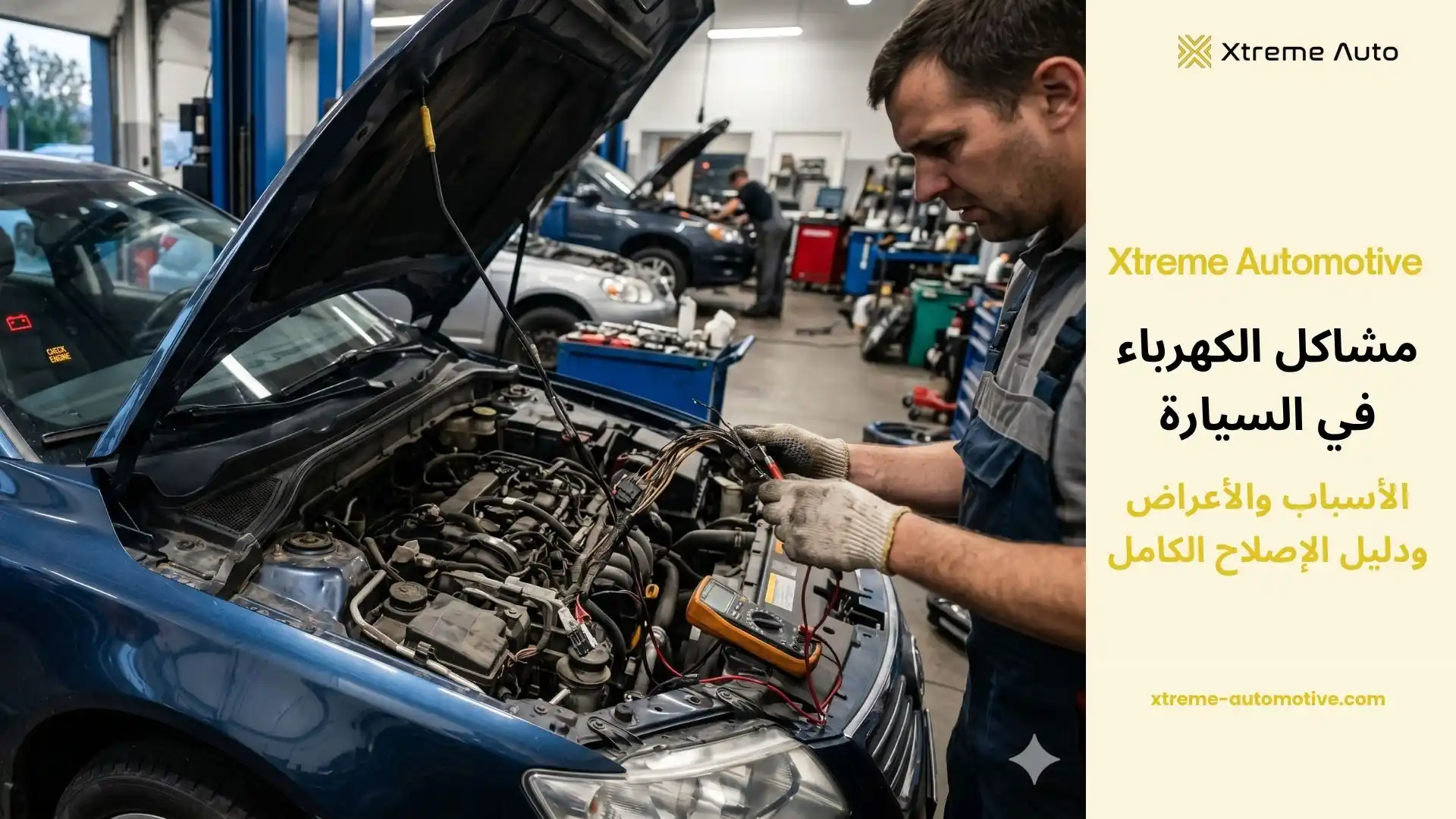 مشاكل الكهرباء في السيارة