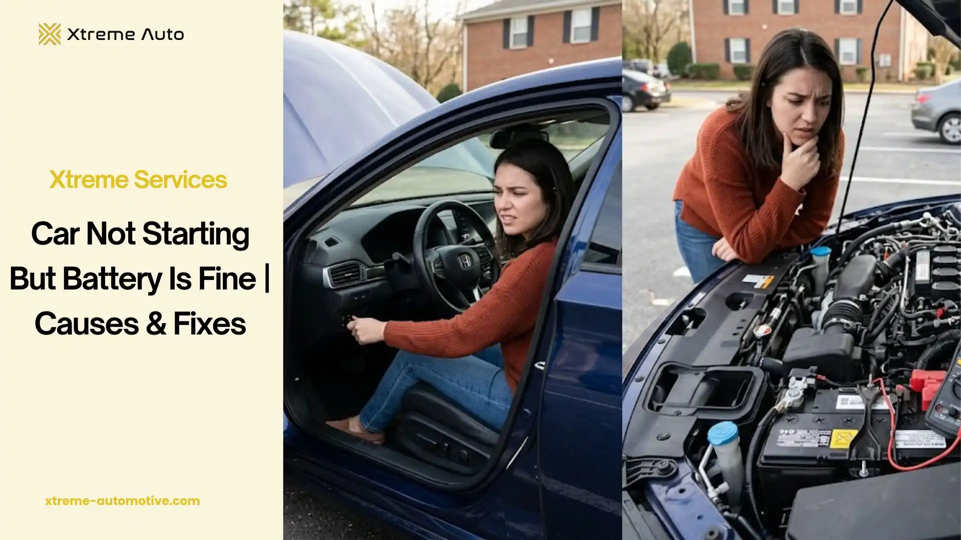 car not starting but battery is fine