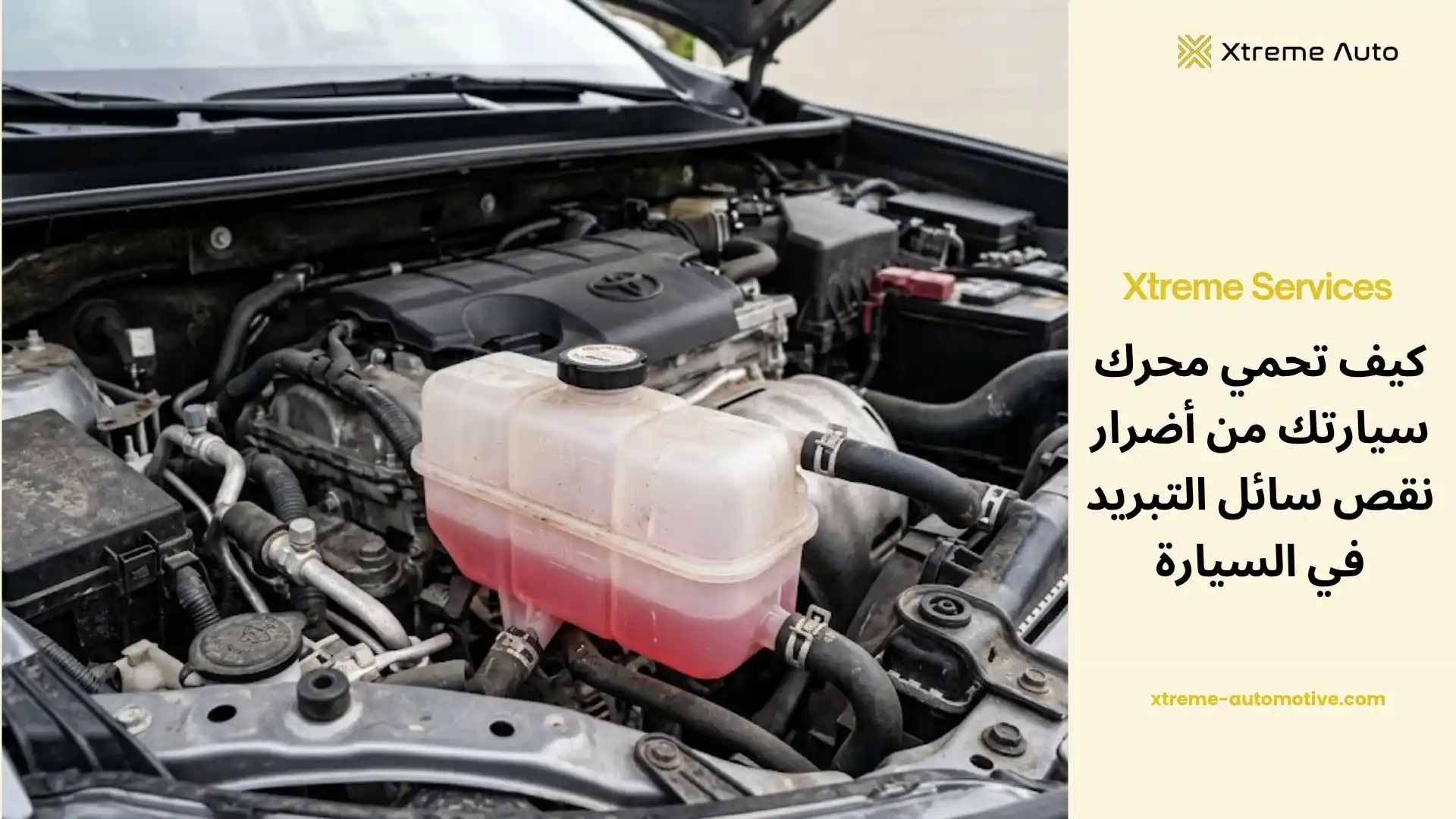 سائل التبريد في السيارة