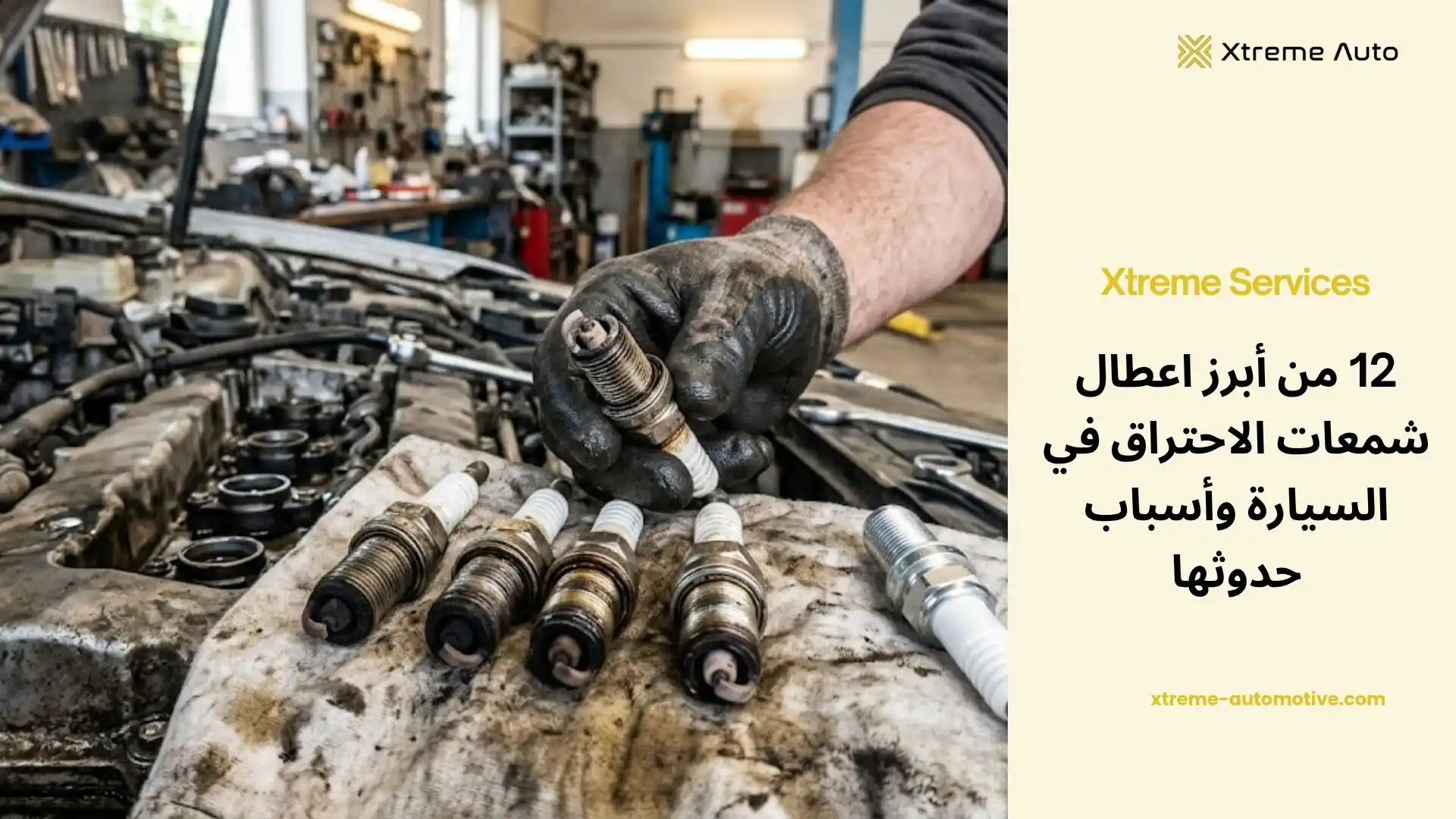 اعطال شمعات الاحتراق في السيارة