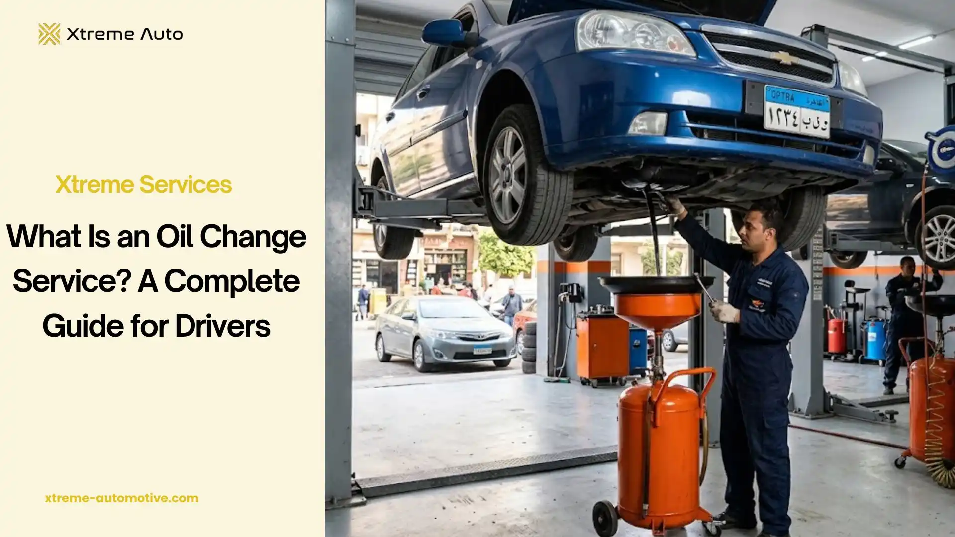 what is an oil change service