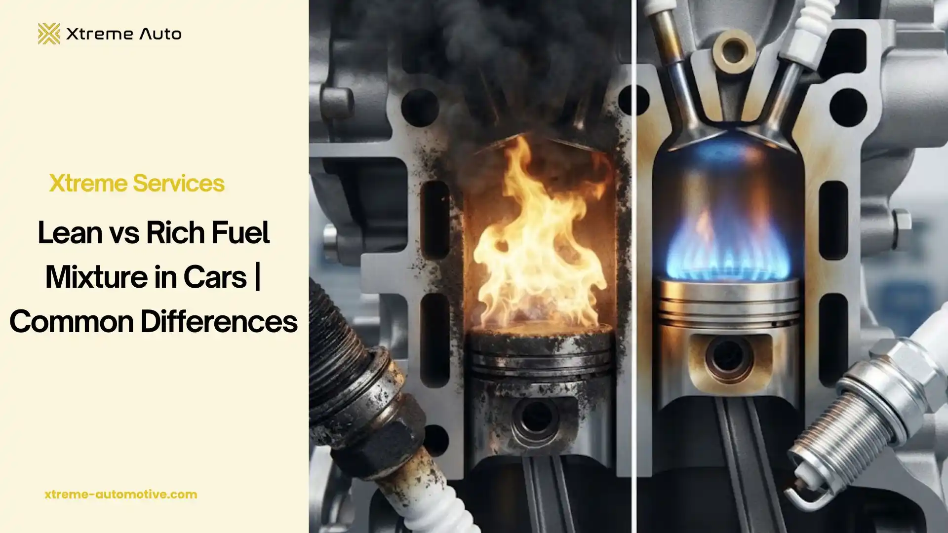 lean vs rich fuel mixture in cars
